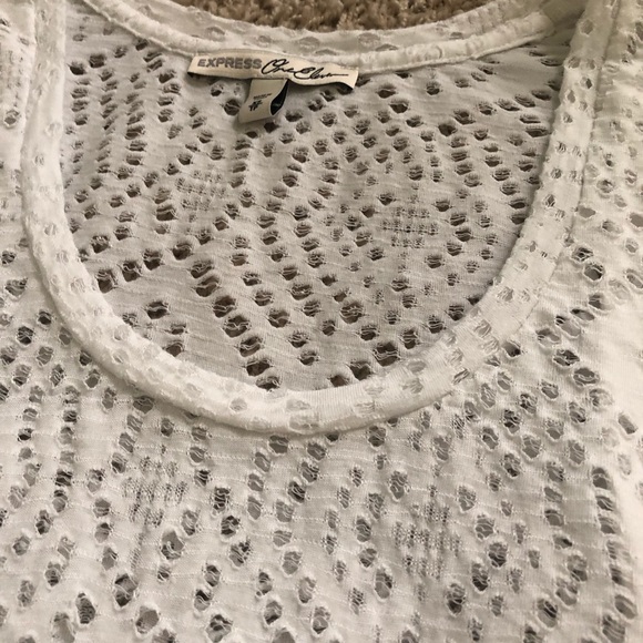 White tank top from Express - Picture 2 of 3